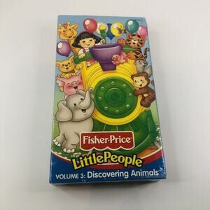 Little People, Discovering Animals, Volume 3 VHS Fisher Price New Sealed